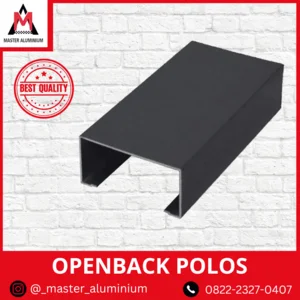 Openback Polos Kusen 3" Aluminium