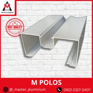 M Polos Kusen 3" Aluminium