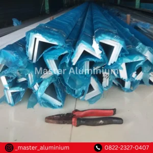 Aluminium Profile L Siku Aluminium Tebal MF
