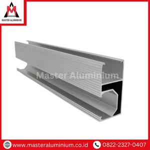 Mounting Bracket Panel Surya / Solar Panel Rail Aluminium 2.4m