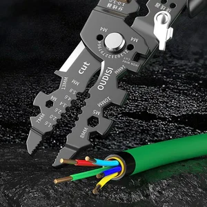 Tang Crimping Terminal Multi Fungsi 25-In-1