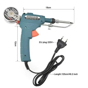 Solder Timah Listrik Iron Gun 60 Watt Otomatis Taffware