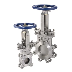 Knife gate valve Stainless 2" - 12" 