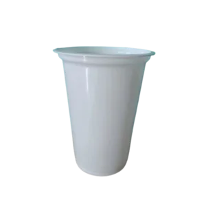 Cup Plastik Susu LDPE Warna Putih
