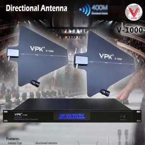 PENGUAT SIGNAL MIC WIRELESS VPK V 1000 ORIGINAL