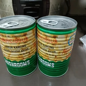 Jamur Kancing Kaleng (kemasan 400 gr)