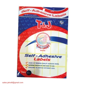 Label Tape T&J 105 Self Adhesive