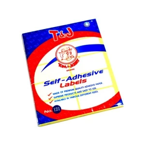 Label Tape T&J 121 Self Adhesive
