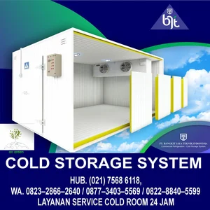 COLD STORAGE UPRIGHT CHILLER KAPASITAS 2 TON BJT