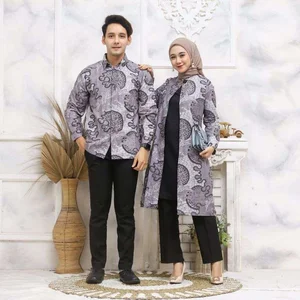 Pakaian Batik Pria dan Wanita Seragam Baju Batik