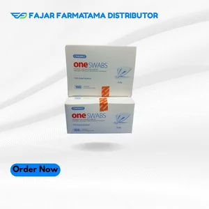 First Aid OneSwabs Alcohol Swab 2 Ply