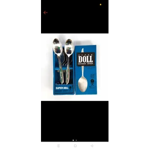 Alat Dapur Lainnya berupa sendok makan merk doll, bahan stainless stell