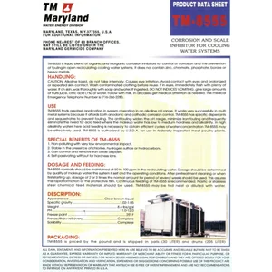 Cooling Tower Chemicals Maryland TM8555 Anti Scale dan Karat @30 liter