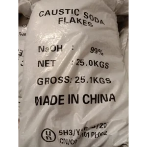 Caustic Soda Flakes (China) Powder 25kg/zak