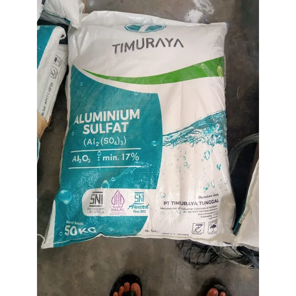 Tawas/Aluminium Sulfat (TimurRaya) 50 kg / zak