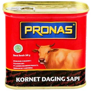 Kornet Pronas Kemasan Kaleng 340gr