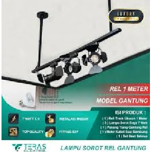 Lampu Sorot LED Paneran dan Rel