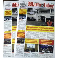 Media Tabloid Warta Jabar  terbitan Jabar ( Pemasangan Iklan koran )