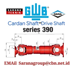 GWB GARDAN SHAFT - DRIVE SHAFT SERIES 390 PT. SARANA TEKNIK