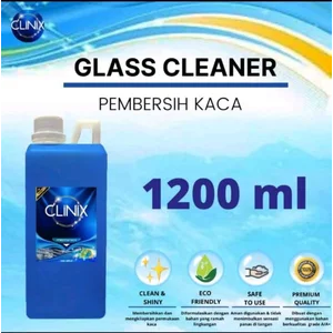 Isi ulang pembersih kaca 1200ml clinix
