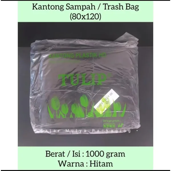 plastik sampah trash 80x120 tulip