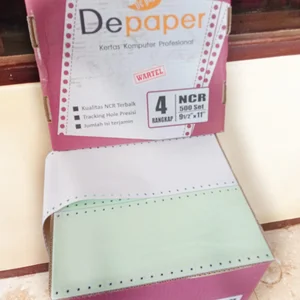Kertas Continuous Form De Paper - 4 Ply Wartel