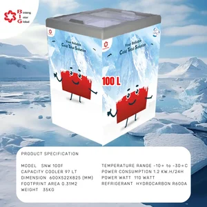Sewa Freezer Sanwoo 100 LT