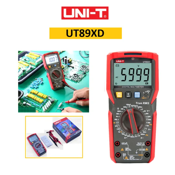 Multimeter Multitester Avometer Voltmeter Digital Uni T UT89XD