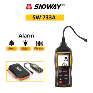 Detektor Gas Bocor LPG Combustible Gas Detector Alarm Sndway SW 733A