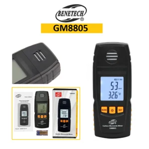 Detektor Gas CO Karbon Monoksida Carbon Monoxide Detector Benetech GM8805