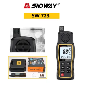 Detektor Gas CO2 Karbon Dioksida Carbon Dioxide Monitor Sndway SW 723