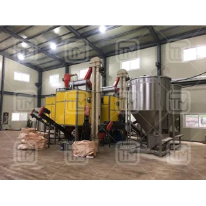 Pemisah Elektrostatis Tegangan Tinggi daur ulang logam dan non-logam metal and mesin daur ulang logam