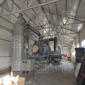 Arang Kayu Mesin karbonisasi biomassa karbonisasi 1000kg/jam-6000kg/jam