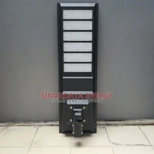 120 Watt All-in-One Solar Street Light Black - Philips Chip Solar LED Lamp