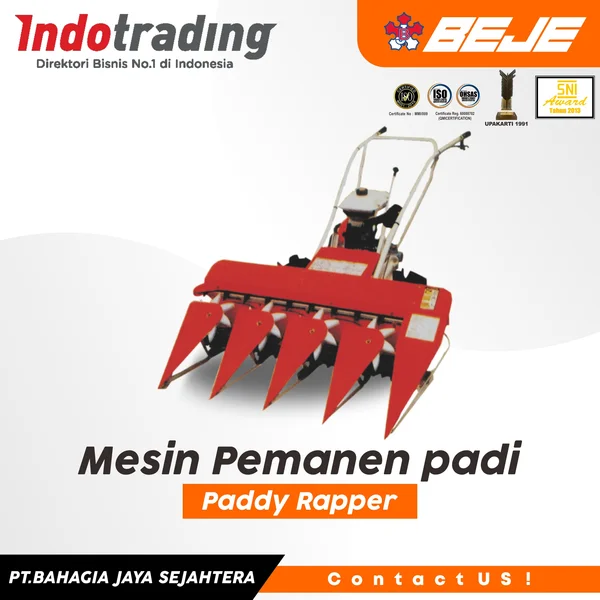 Mesin Pemanen Padi BEJE 2325 x 1470 x 1960 mm
