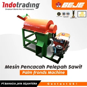 Mesin Pencacah Pelepah Sawit BEJE 1485 x 750 x 1100 mm