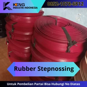 Rubber Stepnosing Karet List Tangga Warna Merah