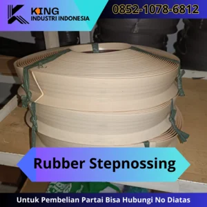 Rubber Stepnosing Karet List Tangga Anti Slip Warna Crem