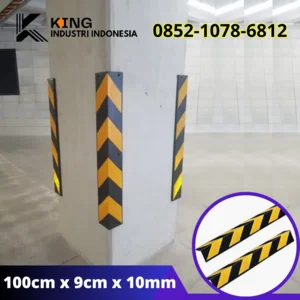 Rubber Corner Guard Karet Pelindung Siku Sudut Dinding 100cm x 9cm x 10mm
