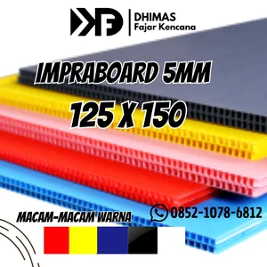 Impraboard Sheet / Infraboard Lembaran 5mm ukuran 125 x 150cm