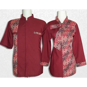 Seragam Kerja Kemeja Batik Custom
