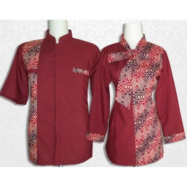 Seragam Kerja Kemeja Batik Custom