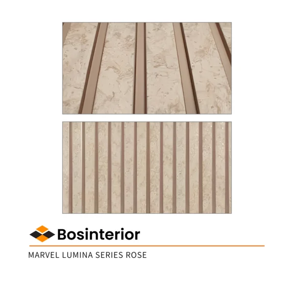 Wall Panel Featherlite Gaia Marvel Lumina Series Rose
