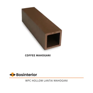 Partisi PVC Hollow Coffee Mahogani 50