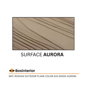 WPC Board Roshan Premium Plank Color Ash Wood Aurora Outdoor