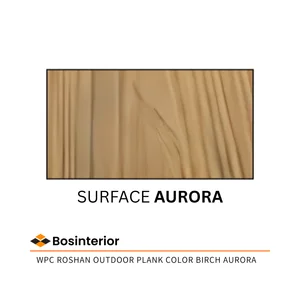 WPC Board Roshan Premium Plank Color Birch Aurora Outdoor