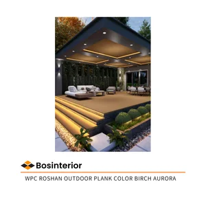 WPC Board Roshan Premium Plank Color Birch Aurora Outdoor