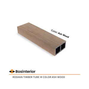 WPC Board Roshan Tumber Tube M Color Ash Wood
