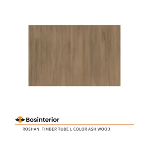 WPC Board Tumber Tube L Color Ash Wood