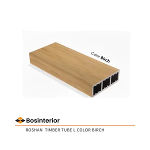 WPC Board Tumber Tube L Color Birch